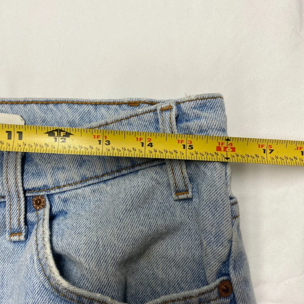 Vintage Levis 505 Orange Tab Jeans Mens 34x30 Light Wash Straight Leg 1996 90s
